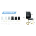 thumbnail image 6 of High - Quality PU and Arched Metal Design - Dining Chair for Stylish Home Decor, 6 of 6
