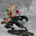 thumbnail image 1 of Baru Satu Potong 10Cm Tokoh Anime GK Roronoa Zoro Tiga Pisau Sa-maksimum Manga Anime Patung Figur Aksi Koleksi Model Mainan Anak zhangyuxiang LED, 1 of 2