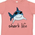 thumbnail image 4 of Inktastic Shark Life Fun Shark with Sunglasses Boys or Girls Toddler T-Shirt, 4 of 5