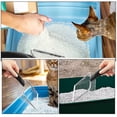 thumbnail image 2 of Pala de acero inoxidable para arena de gatos, tamiz de malla metálica para arena de mascotas, pala de entrenamiento de arena para gatos, suministros para mascotas, 2 of 7