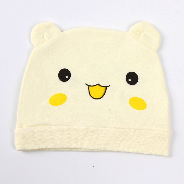 Gorro fetal para recién nacidos, gorro de algodón con orejas pequeñas para primavera y otoño, gorro para bebés recién nacidos, niños y niñas, gorro con capucha para el pelo