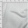 thumbnail image 3 of oneOone Georgette Viscose White Fabric Stars Sewing Craft Projects Fabric Prints By Yard 42 Inch Wide, 3 of 4