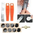 thumbnail image 4 of Bike Inner Tire Patch Repair Kit, Bike Inner Tube Patch Kits Bike Tire Repair Levers With Tire Rasp For Cycling Motorcycle, 4 of 8