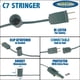 thumbnail image 3 of String Light Novelty Lights C7, 7,6 m, cable verde para exteriores, 3 of 3