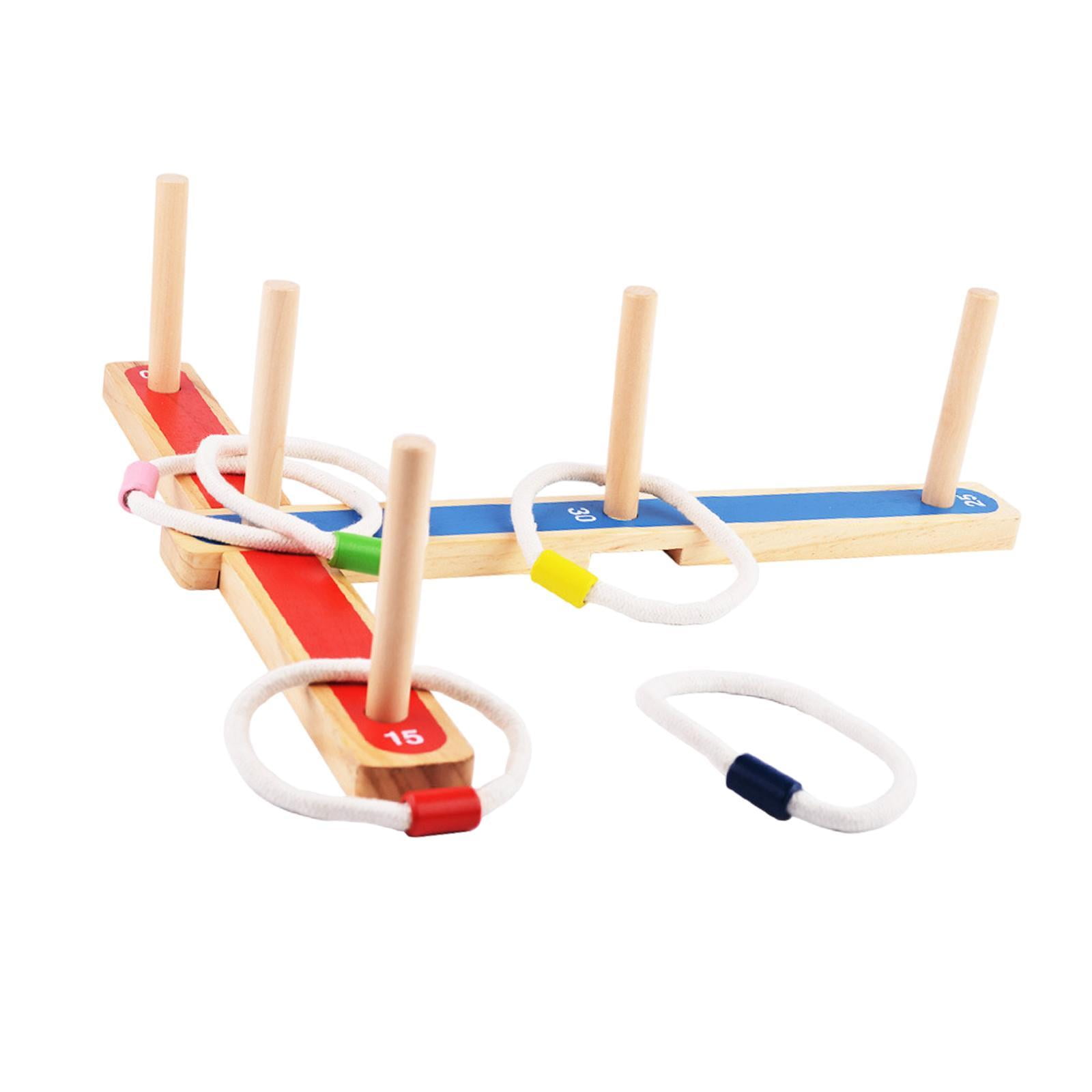 Wswqop Rings Hook Tossing Activity Fun Adults Family Carnival Games Education Toys Yard