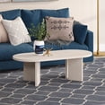 thumbnail image 2 of Evelyn&Zoe Scandinavian 48" Wide Alder White Coffee Table, 2 of 7