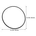 thumbnail image 2 of HIAKDOFT 2Pcs Hydraulic Salon Chair Base Ring Black Rubber Replacement with Easy Clean Smooth Surface, 2 of 8