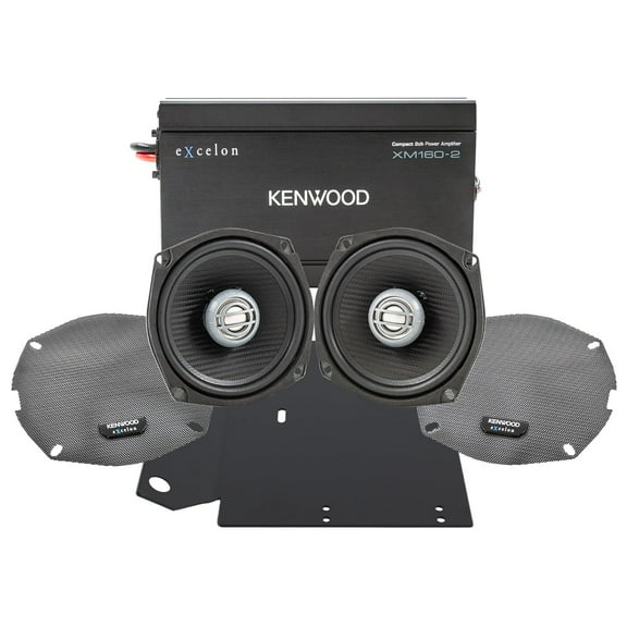 Kenwood P-HD1FRG-98 1998-2013 Harley Davidson Road Glide 1 Amplifier Front