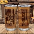 thumbnail image 2 of Personalized Deer Hunting Tumbler 20oz 30oz Hunter Gifts For Men Hunters Double Wall Vacuum Thermos Insulated Tumblers Travel Coffee Mug Cup With Lid Cups Gift For Men Women Dad Papa, 2 of 7
