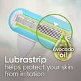 thumbnail image 4 of Recambios para Razor Gillette Venus, extra suave, rosa, con 3 cuchillas, 4 of 7