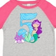 thumbnail image 4 of Inktastic Fifth Birthday Mermaid Girls Toddler T-Shirt, 4 of 5