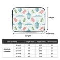 thumbnail image 4 of LNWH Artboard Pattern Freepik Boho Pattern Laptop Sleeve, Notebook Computer Pocket Tablet Briefcase Carrying Bag, 13 inch Laptop Case, 4 of 8