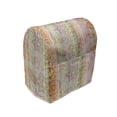 thumbnail image 1 of Paisley Stand Mixer Cover, South Abstract Colorful Motifs with Checkered Squares Retro Floral Pattern, Kitchen Appliance Organizer Bag Cover with Pockets, 5 Quarts, Multicolor, by Ambesonne, 1 of 4