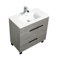thumbnail image 5 of Gill Cement Gray Vanity With A Porcelain Sink, 5 of 11