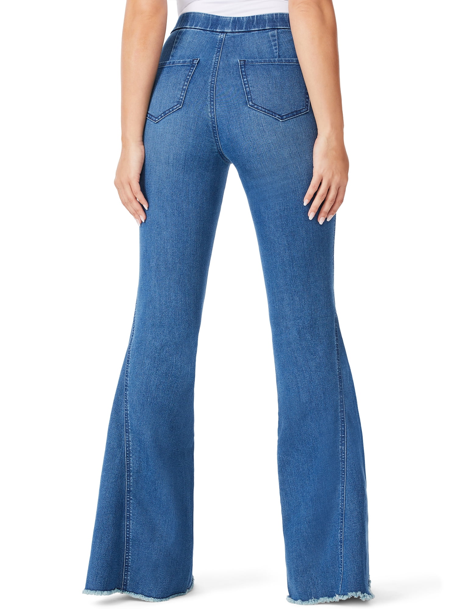 Sofia Jeans by Sofia Vergara Women's Melisa High-Rise Super Flare