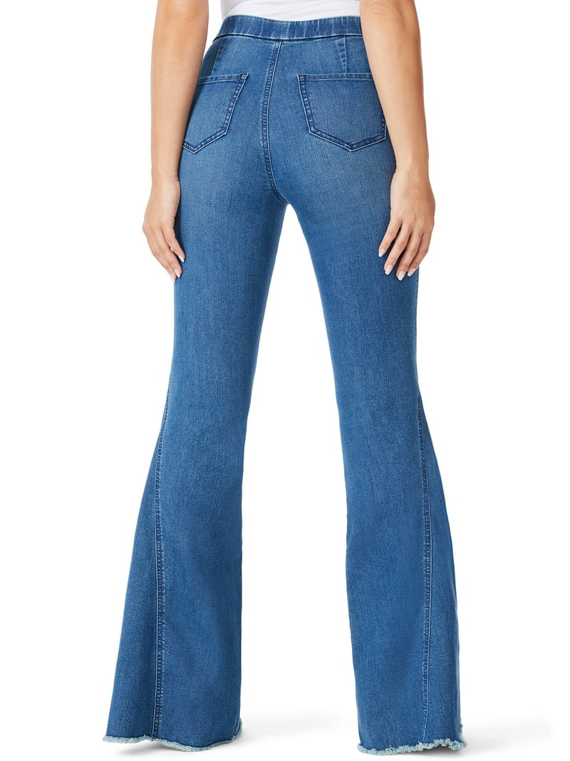 Sofia Jeans by Sofia Vergara Women's Melisa High-Rise Super Flare