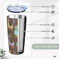 thumbnail image 6 of Llama Llama 20oz Stainless Steel Tumbler with Lid & Straw - Double-Walled Insulated Travel Mug for Coffee, Tea, Water, Wine - Perfect Gift for Women, 6 of 6