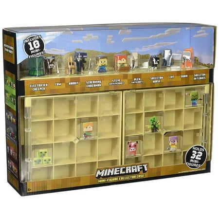 FFL00 Minecraft Collector Case & 10 Mini Figures