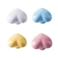 thumbnail image 4 of Ceramic Cabinet Handle Portable Heart Shape Replacement Decorative Kitchen Drawer Wardrobe Door Pull Knob Accessories Yellow, 4 of 9