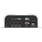 TARAMPS TRIO400 400 Trio Class D Amplifier 2-ohm 400W RMS 1-Channel 3 Outputs Automotive Enhance Car Audio System