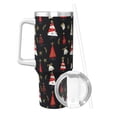 thumbnail image 2 of Lsque Christmas Tree and Gold Socks Pattern 40 OZ Ice Bully Cup with Handle and Straw, Double Wall Stainless Steel Tumbler Travel Coffee Cup with Lid for Christmas Present, 2 of 8