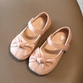 thumbnail image 3 of Baozhu Toddler Little Girls Wedding Party Flat Dress Shoes Ballet Mary Jane Shoes, 3 of 11