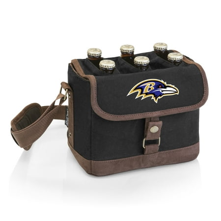 Baltimore Ravens Beer Caddy Cooler Tote with Opener - No