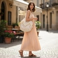 thumbnail image 6 of Hsqqdc Woven Hollow Out Shoulder Bag, Minority Style Tote for Summer Vacation, 6 of 7