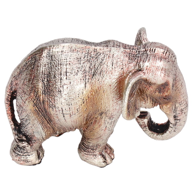Statue d'Éléphant, Ornements d'Éléphant Résine Synthétique Élégant Style Rétro Mignon pour Hôtel pour Bureau pour Type de Maison A, Type B