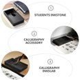 thumbnail image 2 of MasteelfCA 2pcs Calligraphy Inkstones Two-sided Inkslabs Lightweight Inkstones (Black), 2 of 8