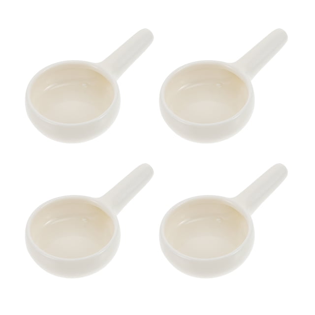 MasteelfCA 4Pcs Mini Candle Spoon Tealight Wax Warmer Tray Funny Candle Display Stand