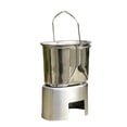 thumbnail image 2 of Fiambrera portátil para acampar al aire libre | Diseño plegable | Llama abierta resistente al calor | Utensilios de cocina multifunción | con asa de transporte | Ligero y ahorra espacio | Ideal para, 2 of 7