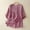 Pink, variant on Aloohaidyvio Womens Tops under $10,Womens Summer Cotton Linen Solid Color Casual Loose Five Points Sleeve Top T-shirt Blouse