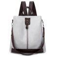 thumbnail image 1 of Women Backpack Fashion Retro Safe Dual-use Travel Backpack Shoulder Bag, 1 of 4