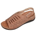 thumbnail image 1 of DAFEI Sandales Femmes Habillées à Plateforme Compensée Sandales Légères d'Été à Bride Sandales Décontractées de Vacances Augmenter la Hauteur Chaussures Rétro de Villégiature, 1 of 7