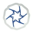 thumbnail image 6 of Bicycle 160/180mm Stainless Rotors Disc Bike Brake for Rotor Blue 160, 6 of 9
