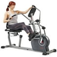thumbnail image 1 of Sunny Health & Fitness Elite Recumbent Cross Trainer & Elliptical Machine with Arm Exercisers, Easy Adjust Seat, & Exclusive SunnyFit® App Enhanced Bluetooth Connectivity, 1 of 6