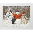 thumbnail image 1 of Mohr, Bonnie 32x25 White Modern Wood Framed Museum Art Print Titled - Buddies, 1 of 4