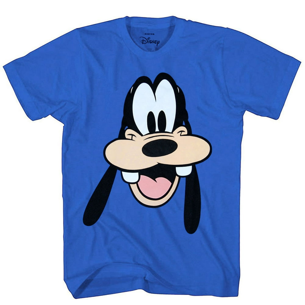 Disney Disney Goofy Face Big Smile TShirt Blue