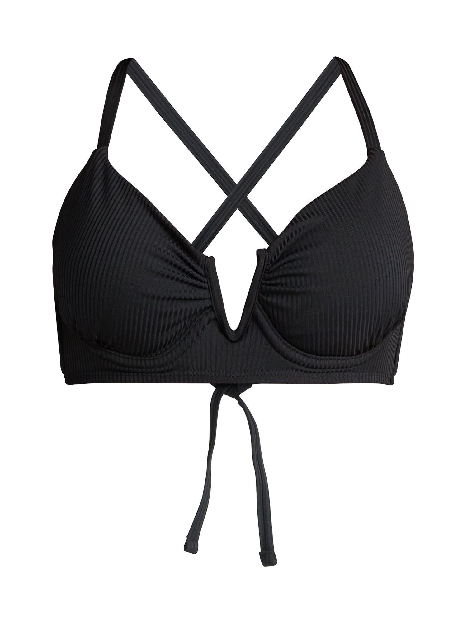 Time and Tru Women's V Wire Underwire Bikini Top, Sizes XS-2X