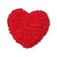 thumbnail image 1 of Rosa de corazón con flores preservadas, regalo de San Valentín para novia. Rojo, 1 of 9
