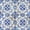 Blue, variant on Mi Alma Mexican Blue Tile Stickers - Removable Vinyl 4x4, 24 pcs