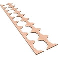 thumbnail image 6 of Ekena Millwork 47"H x 1/4"T Pandora Adjustable Wood Decorative Slat Wall Panel Kit, Alder (contains 16 Slats + 1 Straight Edge Starter Slat), 6 of 16