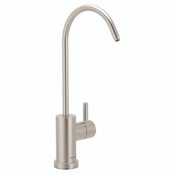 Moen Sip Spot Resist Stainless Modern Drinking Water Beverage Faucet with Optional Filtration System