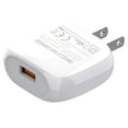 thumbnail image 3 of axGear 18W USB QC AC Fast Charger USB-C Type C Cable Wall Plug Universal Travel 3A 1 Port, 3 of 6