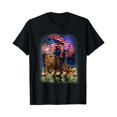 thumbnail image 1 of T-Shirt - Republican President Donald Trump Riding War Lion - As Picture - M, 1 of 2
