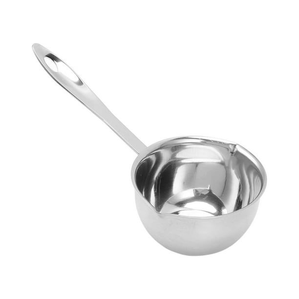 Butter Warmer Pot, Flat Induction Bottom Small Saucepan Stainless Steel