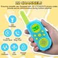 thumbnail image 4 of Walkie Talkies VOOPON T12 para niños de 3 a 12 años, color azul, 4 of 7