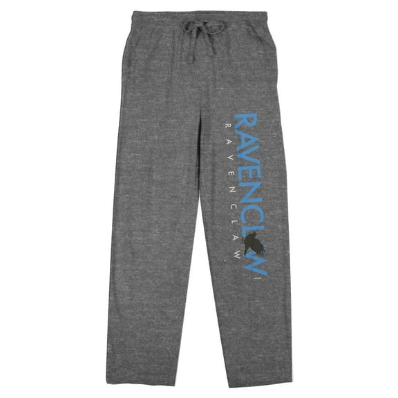 Harry Potter Ravenclaw Women's Heather Gray Sleep Pajama Pants-Medium