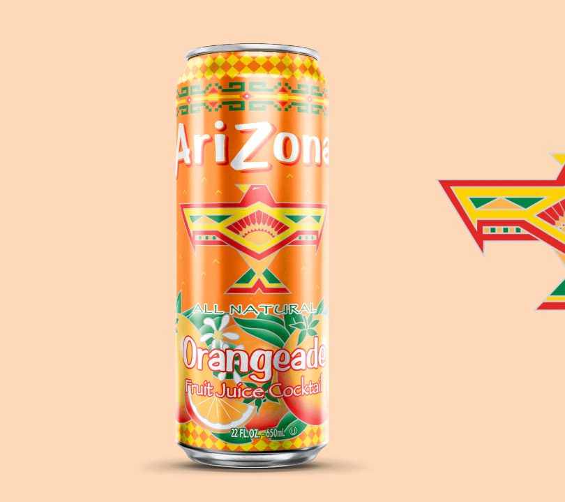🍋 AriZona Lemonade & Orangeade Juice Cocktail – 22 fl oz Big Can (12-Pack) 🍊🥤